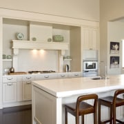 Image of the kitchen designed by Fyfe kitchens cabinetry, countertop, cuisine classique, home, interior design, kitchen, real estate, room, gray