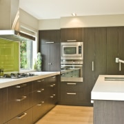 Image of a kitchen which features joinery by cabinetry, countertop, cuisine classique, interior design, kitchen, real estate, room, brown, orange