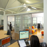 Image of paint colours available through Resene ColorShop. ceiling, classroom, daylighting, institution, interior design, office