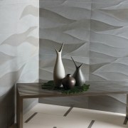 Image of bathroom designed by Architects and Designers architecture, ceramic, floor, flooring, interior design, product design, table, tile, wall, wallpaper, gray