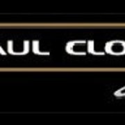 Image of the Paul Clout Design logo. - brand, font, graphics, logo, signage, text, black