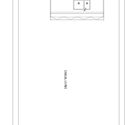 View of plans for minimal kitchen and dining angle, area, black and white, design, diagram, font, line, text, white, white