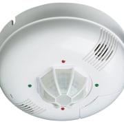 Image of a sensory product by Clipsal. - product, product design, smoke detector, white