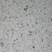 view of concrete flooring with exposed pebbles available material, texture, gray