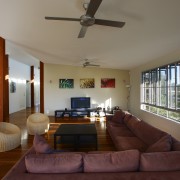 View of the living area with maroon coloured ceiling, estate, interior design, living room, real estate, room, gray