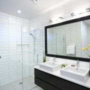 interior bathroom view of a chews lane development architecture, bathroom, interior design, product design, room, tile, white, gray