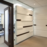 interior view of  willis bond and co door, floor, flooring, orange