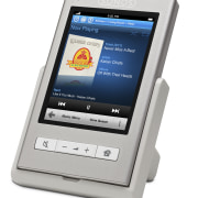 view of sono wireless connectivity streams music from display device, electronic device, electronics, electronics accessory, feature phone, gadget, hardware, mobile device, multimedia, product, product design, technology, white