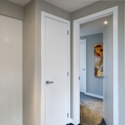 Interior view of this DRH show home which ceiling, door, floor, flooring, home, house, interior design, property, real estate, room, wall, gray