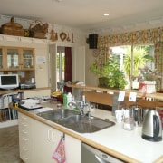 View of the kitchen prior to renovation. - countertop, interior design, kitchen, property, real estate, room, gray, brown