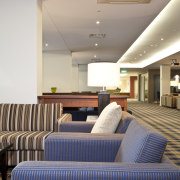 View of the Takapuna Metlifecare. - View of ceiling, daylighting, interior design, living room, room, suite, gray