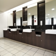 A + H Tiling supplied and installed the floor, flooring, furniture, interior design, lobby, gray