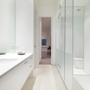 View of one of the 14 new residences bathroom, bathroom accessory, interior design, product design, property, room, sink, white