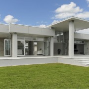 Resene Foggy Grey from the Karen Walker range architecture, elevation, estate, facade, home, house, official residence, property, real estate, gray