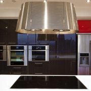 Kitchen Connection Gold Coast created a high-impact, low-maintenance cabinetry, countertop, cuisine classique, home appliance, interior design, kitchen, room, black