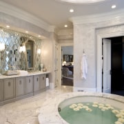 View of Rotunda Bath from MTI Whirlpools - bathroom, ceiling, estate, floor, flooring, home, interior design, property, real estate, room, gray