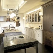 View of SieMatics BeauxArts kitchen collection. - View cabinetry, countertop, cuisine classique, interior design, kitchen, room, brown