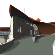 A work in progress the architects of the architecture, building, house, product design, white