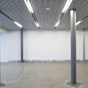 Resene paints feature in the Ironbank building - architecture, ceiling, daylighting, floor, structure, tourist attraction, gray