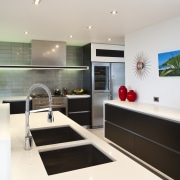 View of the kitchen of a home built countertop, interior design, kitchen, real estate, room, white