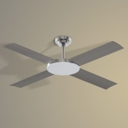 Image of a ceiling fan from Hunter Pacific. ceiling, ceiling fan, home appliance, mechanical fan, product design, gray, orange