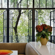 View of contemporary kitchen - View of contemporary home, house, interior design, plant, window