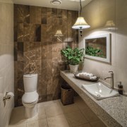 View of bathroom suites. - View of bathroom bathroom, home, interior design, room, brown, gray