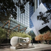 CityCenter, Las Vegas - CityCenter, Las Vegas - architecture, building, house, reflection, tree, black, gray