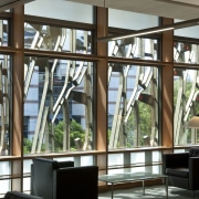 View of the Supreme Court which features a daylighting, interior design, lobby, structure, window, black