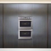 View of a kitchen which features Fisher &amp; home appliance, kitchen appliance, kitchen stove, major appliance, oven, gray, black