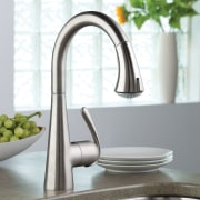 Grohe kitchen products - Grohe kitchen products - bathroom sink, kitchen, plumbing fixture, product design, sink, tap, white, gray