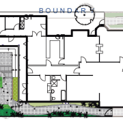 View of landscape architectural plans. - View of architecture, area, floor plan, plan, residential area, urban design, white
