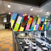 Albany Senior High School, Albany, Auckland - Albany interior design, lobby, gray