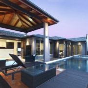 View of the building materials supplied by CSR estate, home, house, leisure, property, real estate, resort, swimming pool, villa