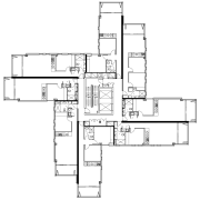 View of architectural drawings of Altitude in the angle, architecture, area, black and white, design, diagram, drawing, floor plan, font, line, line art, plan, product, product design, structure, technical drawing, white