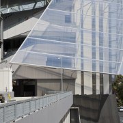 Exterior view of Eden Park which features precast architecture, building, commercial building, condominium, corporate headquarters, daylighting, facade, headquarters, metropolitan area, structure, gray