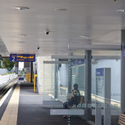 Equipment that ensured the security and safety of architecture, ceiling, metropolitan area, gray