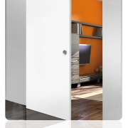 View of sliding doors from Amba Products. - door, product, product design, sliding door, white