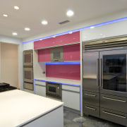 View of a kitchen designed by Mal Corboy cabinetry, countertop, home appliance, interior design, kitchen, gray