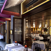 View of themed Sydney restaurant. - View of café, interior design, restaurant, brown