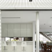 This house, designed by Han Loke Kwang of architecture, ceiling, daylighting, interior design, white