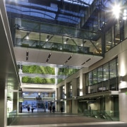 View of the Britomart East development. - View architecture, building, corporate headquarters, daylighting, metropolitan area, mixed use, shopping mall, gray