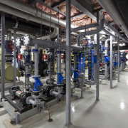 View of Britomart East project, for which Norman factory, industry, manufacturing, gray, black