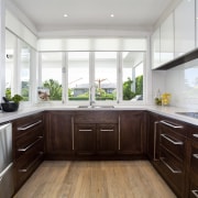 Designer Scarlet Architects. Traditional. Solid oak frame doors cabinetry, countertop, cuisine classique, interior design, kitchen, real estate, room, white