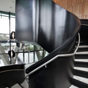 Novotel Auckland Airport - Airport hotel. Features subtle architecture, chair, furniture, interior design, product design, table, black, gray