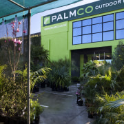 Palmco Building. - Palmco Building. - house | house, plant, real estate, tree, teal, black
