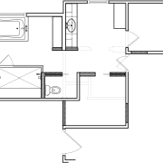 Here is the blueprint for the bathroom redesigned angle, area, black and white, design, diagram, drawing, floor plan, line, product, product design, square, technical drawing, text, white