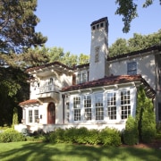 This house was remodeled by Tom Ellison of building, cottage, estate, facade, farmhouse, historic house, home, house, manor house, mansion, national trust for places of historic interest or natural beauty, plantation, property, real estate, stately home, villa, brown