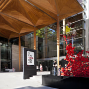 Here is a view of the Auckland Art architecture, city, facade, house, black