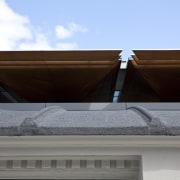 Auckland Waterproofing ensured that this, the Auckland Art architecture, daylighting, facade, roof, sky, structure, gray